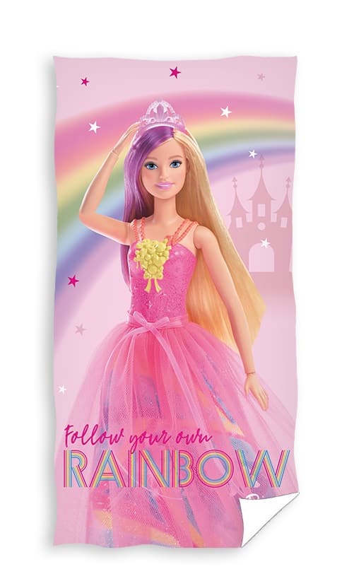 Ręcznik Plażowy Dziecięcy 70x140 Barbie