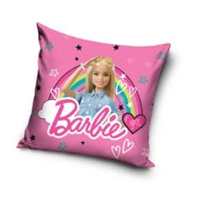 Poszewka na jasiek 40x40 Welurowa Barbie Tęcza